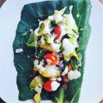 Collard Green Hummus Wrap