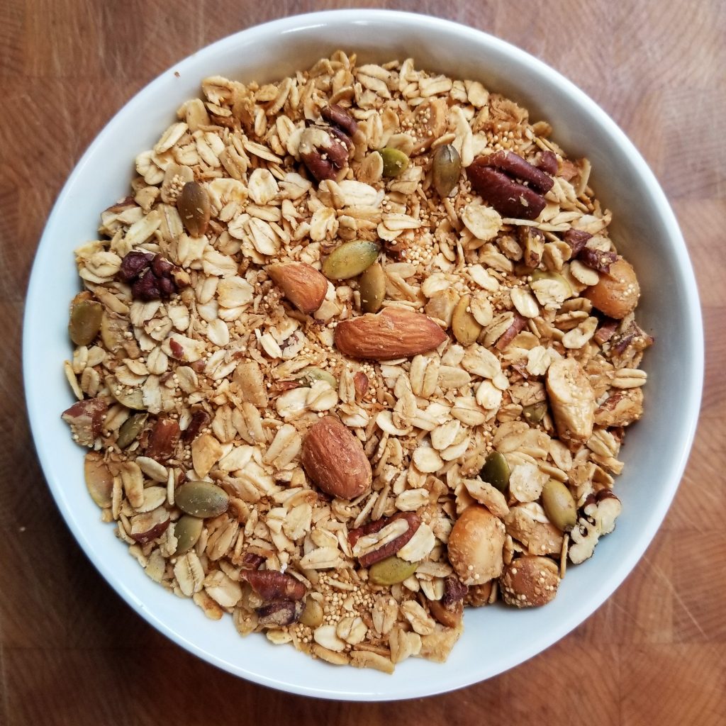 Amaranth & Oats Granola - The Whole Food Nut