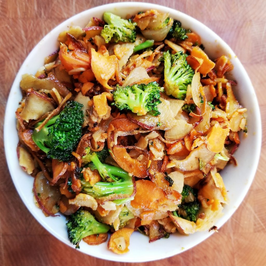 Broccoli and Sweet Potato Stir Fry The Whole Food Nut