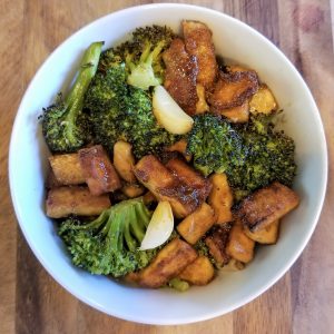 Crispy Tofu & Broccoli Bowl Crispy Tofu & Broccoli Bowl