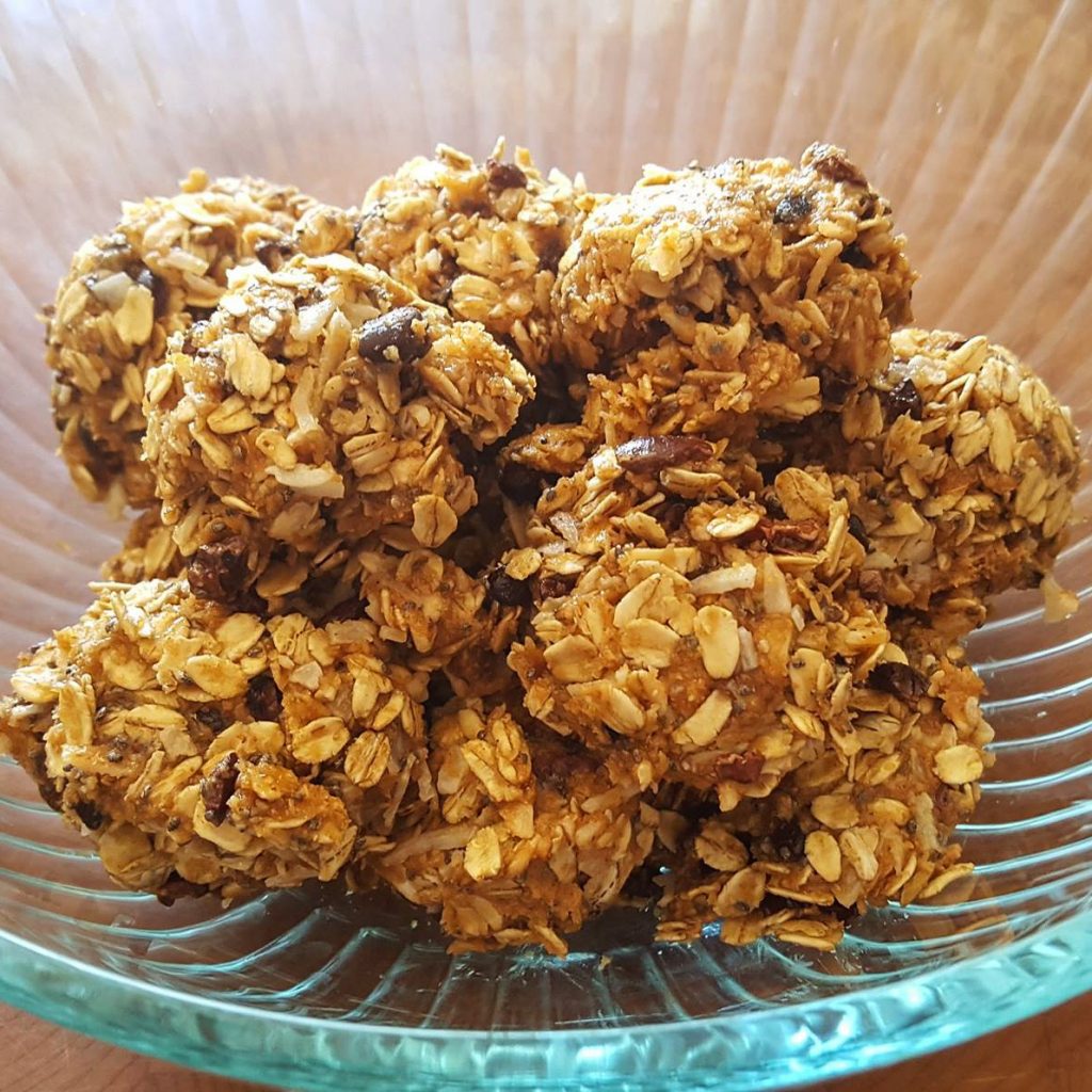 Oatmeal Chocolate Chip Balls The Whole Food Nut