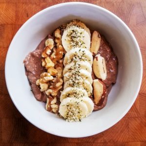 Chocolate Silken Smoothie Bowl Chocolate Silken Smoothie Bowl
