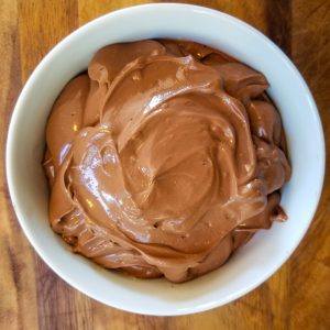 Dark Chocolate Silken Mousse Dark Chocolate Silken Mousse