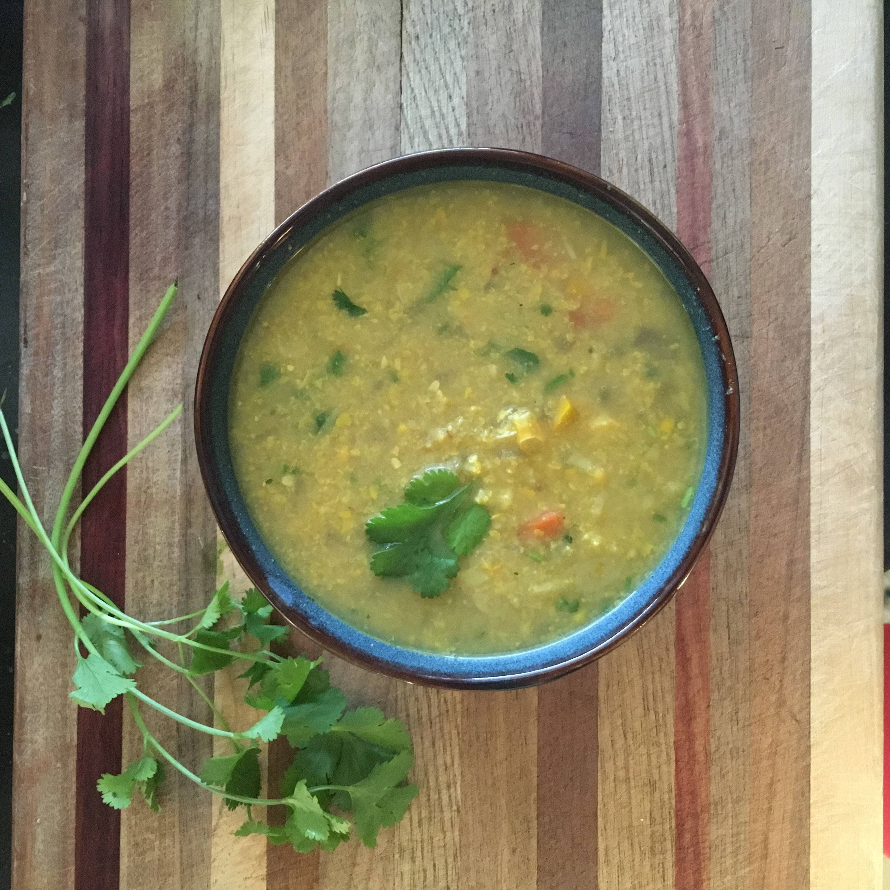 Curried Corn Soup pic