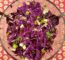 Red Cabbage, Pistachio And Cranberry Salad