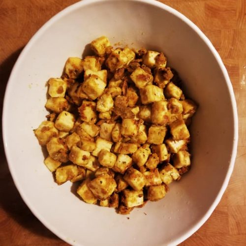 Crispy Tofu Toppers - The Whole Food Nut