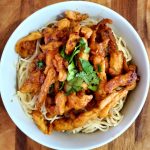 General Tso’s Soy Curl Salad