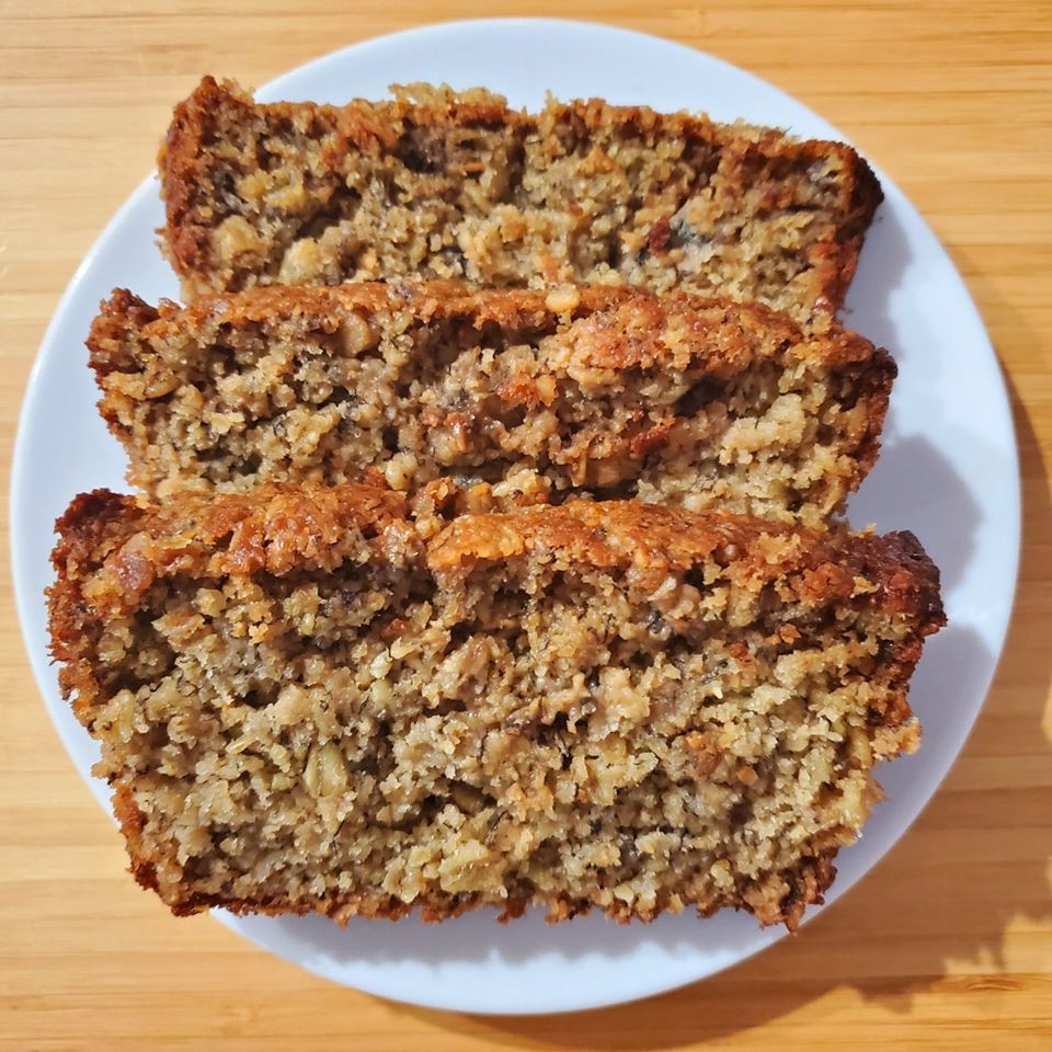 oatmeal banana bread